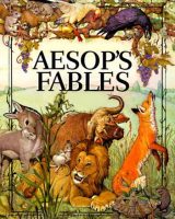 Aesops Fables in Russian cover