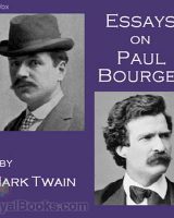 Essays on Paul Bourget cover