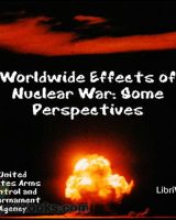 Worldwide Effects of Nuclear War: Some Perspectives cover