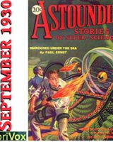 Astounding Stories 09, September 1930 cover