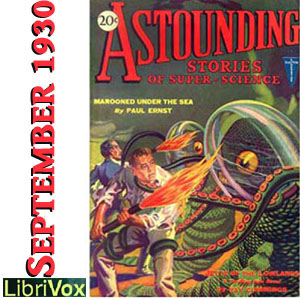 Astounding Stories 09, September 1930 cover