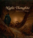 Complaint; or Night Thoughts cover