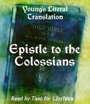 Bible (YLT) NT 12: Epistle to the Colossians (Version 2) cover