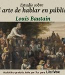 Estudio sobre el arte de hablar en público cover