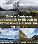 Excursion to the Lakes in Westmoreland and Cumberland, August 1773 cover