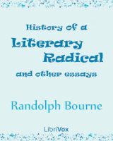 History of a Literary Radical, and Other Essays cover