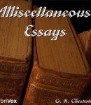 Miscellaneous Essays of G. K. Chesterton cover