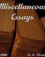 Miscellaneous Essays of G. K. Chesterton cover