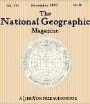 National Geographic Magazine Vol. 08 - 11. November 1897 cover