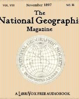 National Geographic Magazine Vol. 08 - 11. November 1897 cover