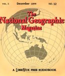 National Geographic Magazine Vol. 10 - 12. December 1899 cover