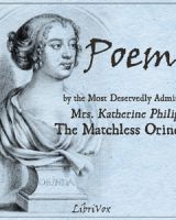 Poems by the Most Deservedly Admired Mrs. Katherine Philips, The Matchless Orinda cover