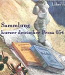 Sammlung kurzer deutscher Prosa 034 cover