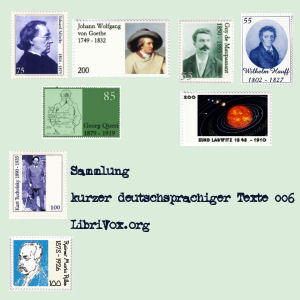 Sammlung kurzer deutscher Prosa 006 cover