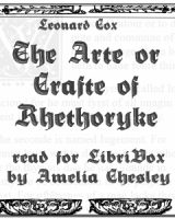 Arte or Crafte of Rhethoryke cover