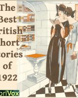 Best British Short Stories of 1922 cover