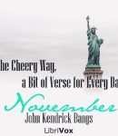 Cheery Way, a Bit of Verse for Every Day - November cover