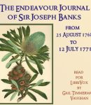 Endeavour Journal of Sir Joseph Banks from 25 August 1768-12 July 1771 cover