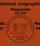 National Geographic Magazine Vol. 07 - 07. July 1896 cover