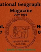 National Geographic Magazine Vol. 07 - 07. July 1896 cover