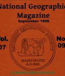 National Geographic Magazine Vol. 07 - 09. September 1896 cover