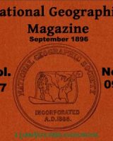 National Geographic Magazine Vol. 07 - 09. September 1896 cover