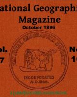 National Geographic Magazine Vol. 07 - 10. October 1896 cover