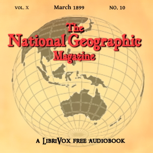 National Geographic Magazine Vol. 10 - 03. March 1899 cover