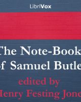 Note-Books of Samuel Butler cover