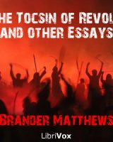 Tocsin of Revolt, and other Essays cover