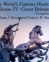 World’s Famous Orations, Vol. IV: Great Britain - II cover