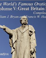 World’s Famous Orations, Vol. V: Great Britain - III cover