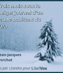 Trois mois sous la neige: journal d'un jeune habitant du Jura cover