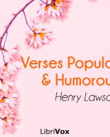 Verses Popular and Humorous cover