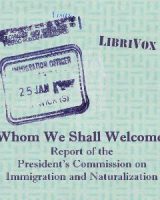 Whom We Shall Welcome: Report of the President's Commission on Immigration and Naturalization cover