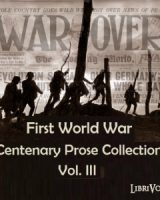 First World War Centenary Prose Collection Vol. III cover